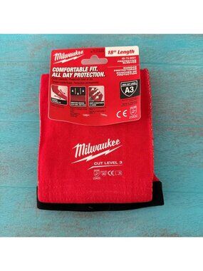 Milwaukee Tool 18" Protective Sleeves A3 Cut Level Protective Sleeves NEW